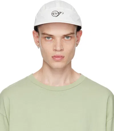 Reigning Champ White Jide Osifeso Edition S05 Cap In Off White