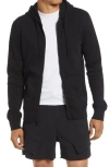 Reigning Champ Zip Hoodie In Black