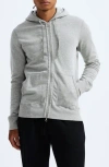 Reigning Champ Zip Hoodie In Gray