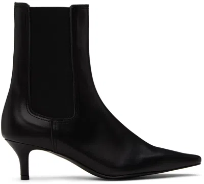 Reike Nen Black Pointed Toe Boots