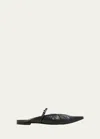 Reike Nen Leather Mary Jane Ballerina Mules In Black
