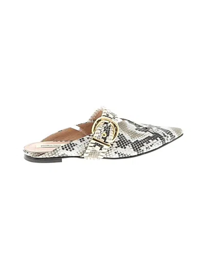Pre-owned Reike Nen Mule/clog In White