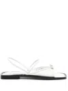 Reike Nen Nabi Sandalen Aus Leder In Weiss