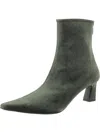 Reike Nen Rn4sh040 Womens Velvet Pointed Toe Ankle Boots In Multi