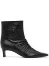 Reike Nen Rushy 50mm Leather Boots In Black