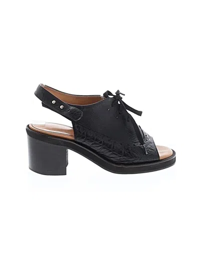 Pre-owned Reike Nen Sandals In Black