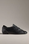 Reike Nen Tie-up Ballet Flats In Black