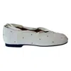 Reike Nen Women's Byul Ribbon Flats In Ivory In Multi