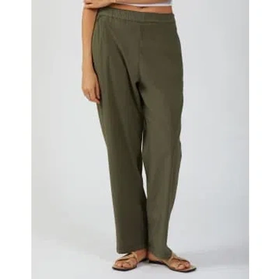 Reiko Caprie Trousers Army In Green