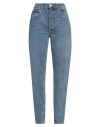 Reiko Woman Jeans Blue Size 29 Cotton In Blue