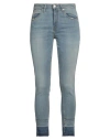 Reiko Woman Jeans Blue Size 30 Cotton, Elastane In Blue