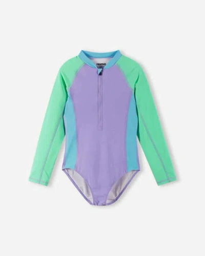 Reima Aallot Solid Sunproof Swimsuit In Multi