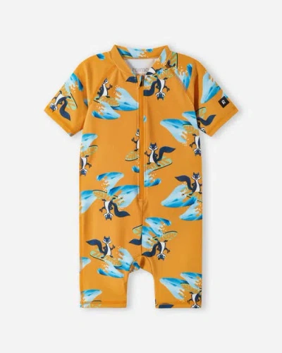 Reima Atlantti Sunproof Overall In Fruity Orange