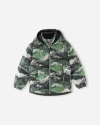 Reima Kids'  Fossila Down Jacket In Green