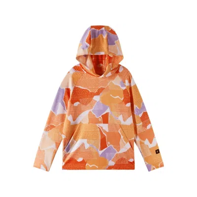 Reima Kids' Girls' Lupaus Hoodie In Orange Peach In Multi