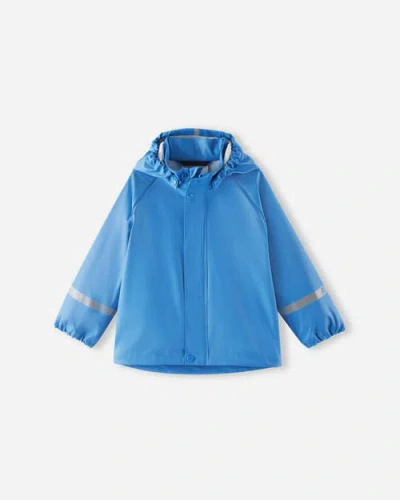 Reima Kids'  Lampi Raincoat In Blue