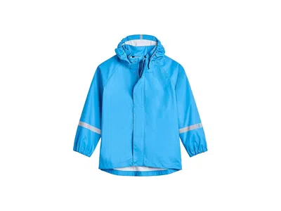 Reima Lampi Raincoat (infant/toddler/little Kids/big Kids) Kid's Coat Cool Blue : Eu 134 (9 Years), Polyes