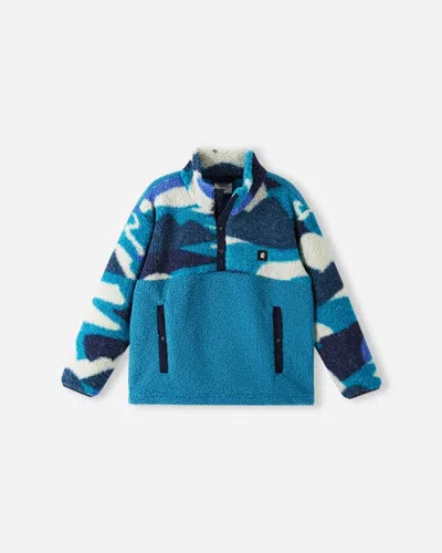 Reima Muhku Fleece Sweater In Blue