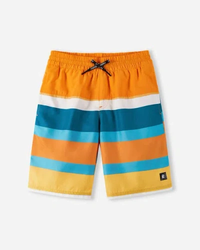 Reima Papaija Beach Shorts In Fruity Orange