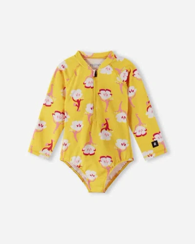 Reima Babies'  Pihlis Swimsuit In Yellow