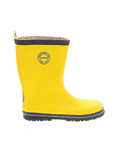 Pre-owned Reima Kids' Rain Boots In Yellow