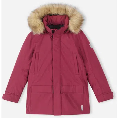 Reima Serkkula Tec Down Jacket In Burgundy