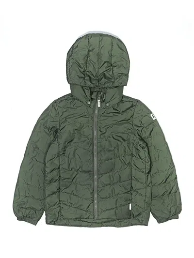 Pre-owned Reima Kids' Snow Jacket In Green