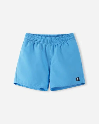 Reima Somero Solid Sunproof Beach Shorts In Blue