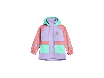 Reima Suihku Raincoat (toddler/little Kid/big Kid) Kid's Clothing Blooming Lilac : Eu 146 (11 Years), Poly In Multi