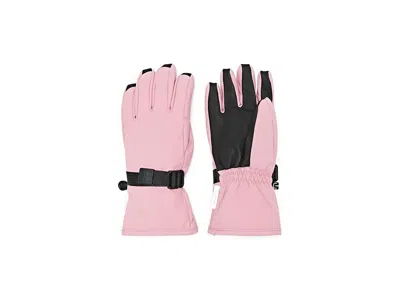 Reima Tartu Tec Gloves (infant/toddler/little Kid/big Kid) Ski Gloves Grey Pink: 8-10 Years (6), Poly
