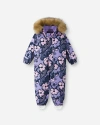 Reima Kids'  Tec Winter Overall, Lappi In Lilac Amethyst