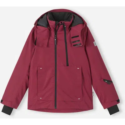 Reima Tieten Tec Winter Jacket In Burgundy