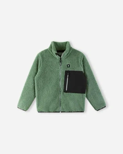 Reima Turilas Solid Fleece Sweater In Green