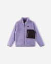 Reima Turilas Solid Fleece Sweater In Purple