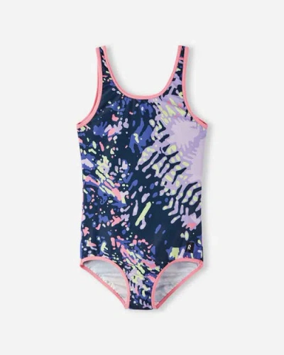 Reima Uimaan Swimsuit In Blooming Lilac