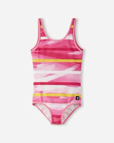 Reima Uimaan Swimsuit In Bright Berry