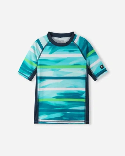 Reima Kids'  Uiva Sunproof Shirt In Deep Ocean