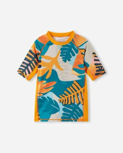 Reima Kids'  Uiva Sunproof Shirt In Fruity Orange