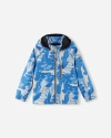 Reima Vantti Print Softshell Jacket In Brown