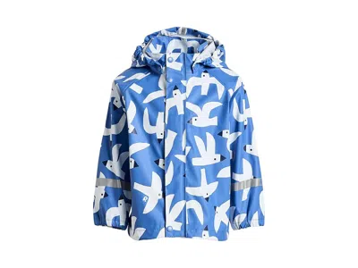 Reima Vesi Raincoat (toddler/little Kid/big Kid) Kid's Coat Denim Blue: Eu 92 (2 Toddler), Polyester/polyu