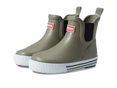 Reima Waterproof Low Cut Rain Boots - Ankles (toddler/little Kid/big Kid) Kid's Shoes Greyish Green 1 : Eu