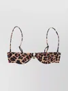Reina Olga Adjustable Straps Gold-tone Underwire Tie-side Bikini