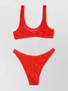 Reina Olga Bikini In Technical Fabric In Red