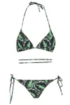 Reina Olga Sleeveless Swimsuit In Leaf