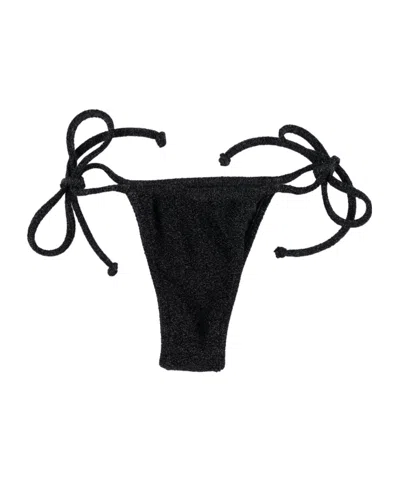 REINA OLGA BOWS-DETAIL BIKINI PANTIES
