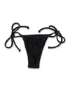 Reina Olga Carioca Bikini Bottom Skimpy In Black
