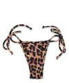 Reina Olga Carioca Bikini Bottom Skimpy In Brown
