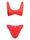 Reina Olga Coolio Bikini Set In Red