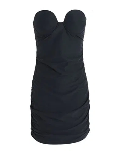 Reina Olga Dirty Diana Jersey Mini Dress In Black