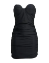 Reina Olga Dirty Diana Dress Woman Cover-up Midnight Blue Size 2 Polyamide, Econyl In Black